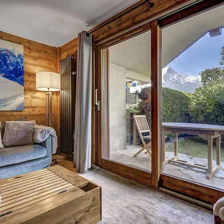 Aurore - Cosy 74m2 Vue Jardin Remontee 250m Parking Bus Chamonix Mont Blanc