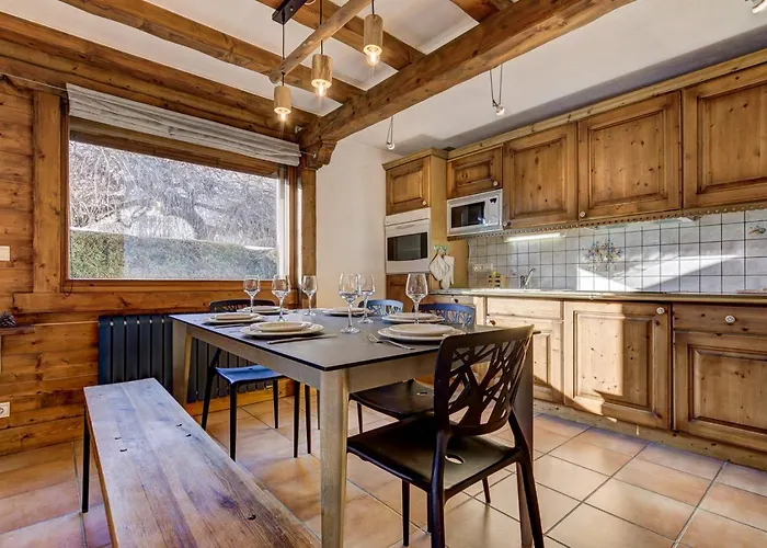 Aurore - Cosy 74m2 Vue Jardin Remontee 250m Parking Bus Apartamento Chamonix Mont Blanc